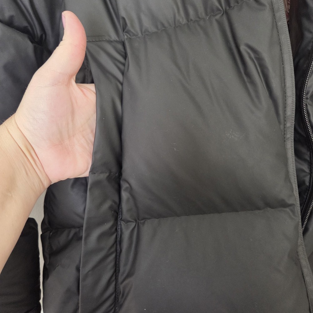 Pendelton Down Filled Black Long Puffer Waterproof Jacket Womens Size Medium - Picture 7 of 16